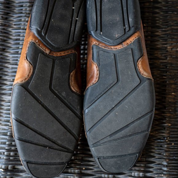 Kenneth Cole Reaction Tan/Brown Dress Shoes Slip Ons - Picture 7 of 10